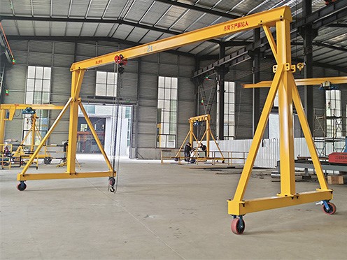 Portable Hand-Push Gantry Crane Portable Hand-Push Gantry Crane