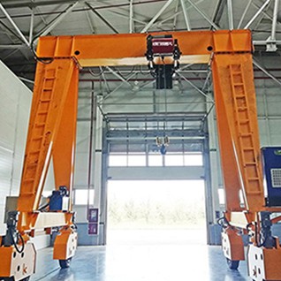 Single Girder RTG Rubber Däck Gantry Crane
